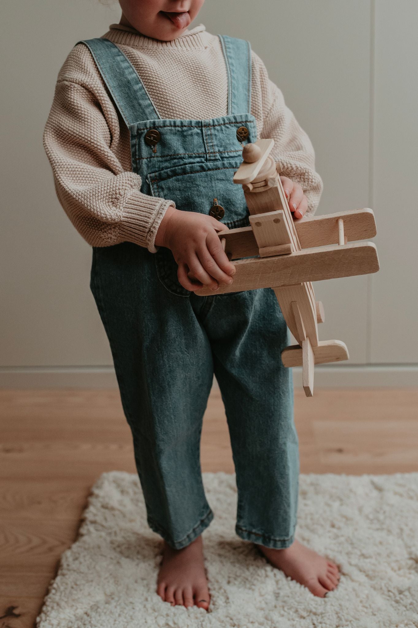 Denim tuinbroek